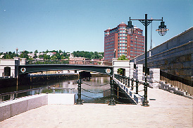 Waterplace Park with Bridge